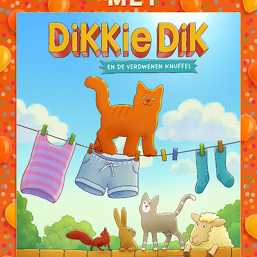 Dikkie Dik en de verdwenen knuffel - Joost van den Bosch, Erik Verkerk